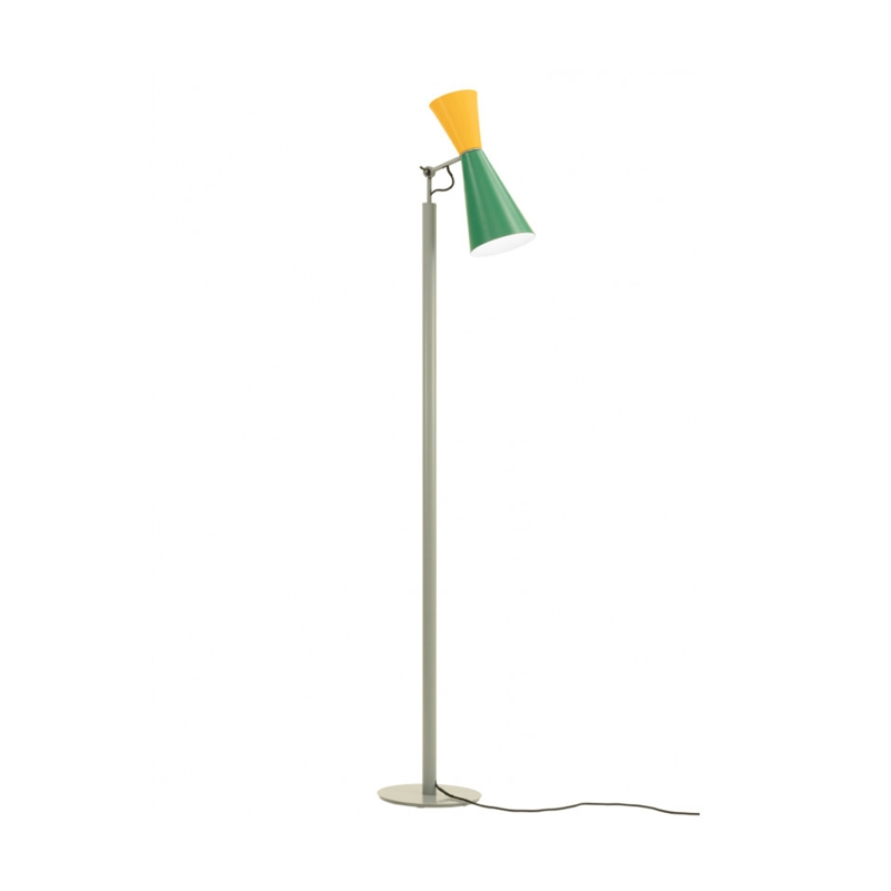 Lampadaire PARLIAMENT Vert/jaune NEMO LIGHTING