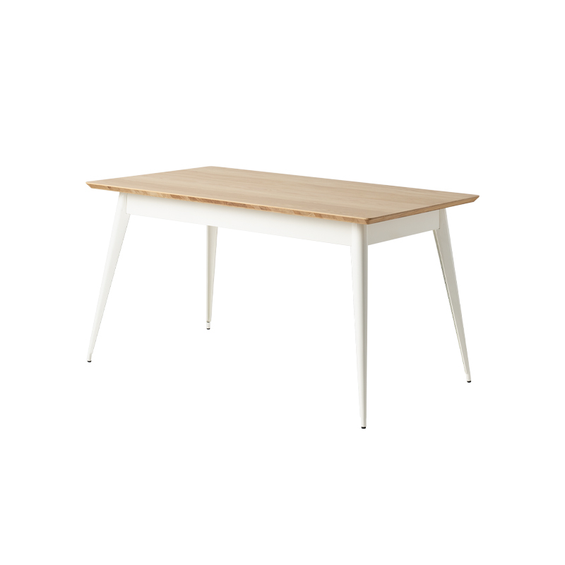 Table Table 55 140x80 plateau chêne Blanc pur TOLIX