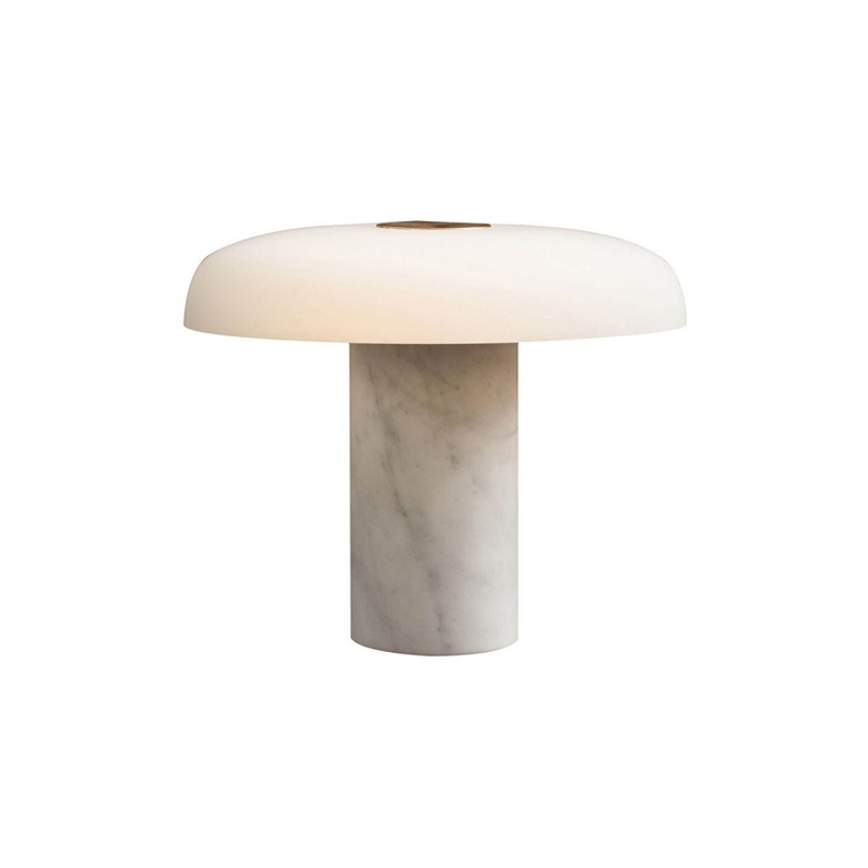 Lampe à poser TROPICO Marbre blanc FONTANA ARTE
