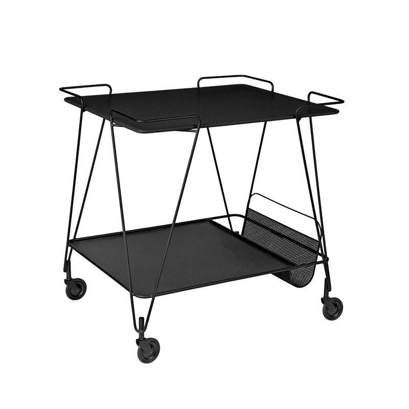 Desserte MATEGOT TROLLEY Noir GUBI