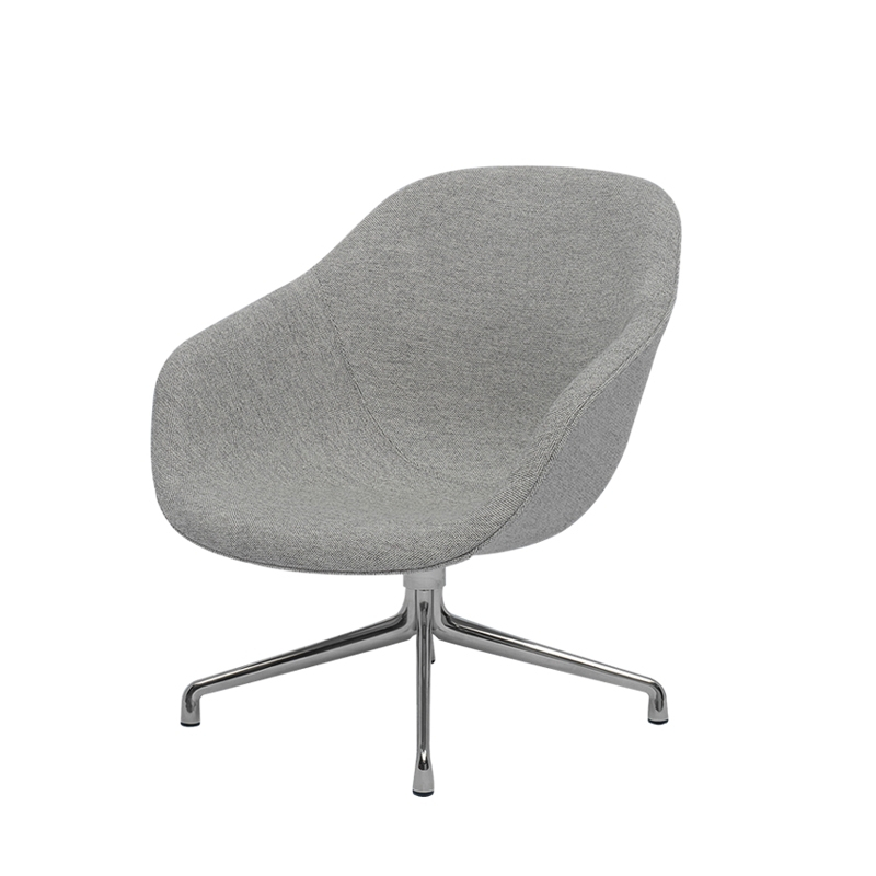 Fauteuil ABOUT A LOUNGE CHAIR AAL 81 Hallingdal Gris 116 HAY
