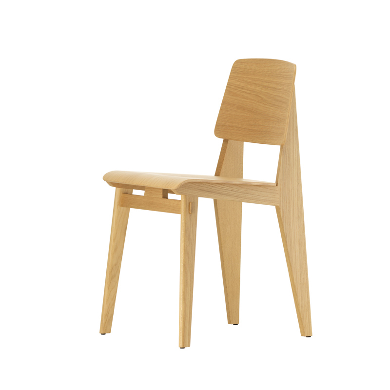 Chaise CHAISE TOUT BOIS Chêne naturel VITRA