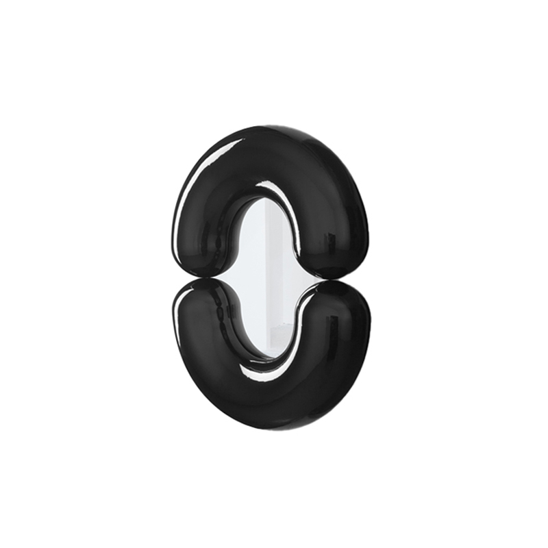 Miroir Miroir ZODIAC S Noir MOUSTACHE