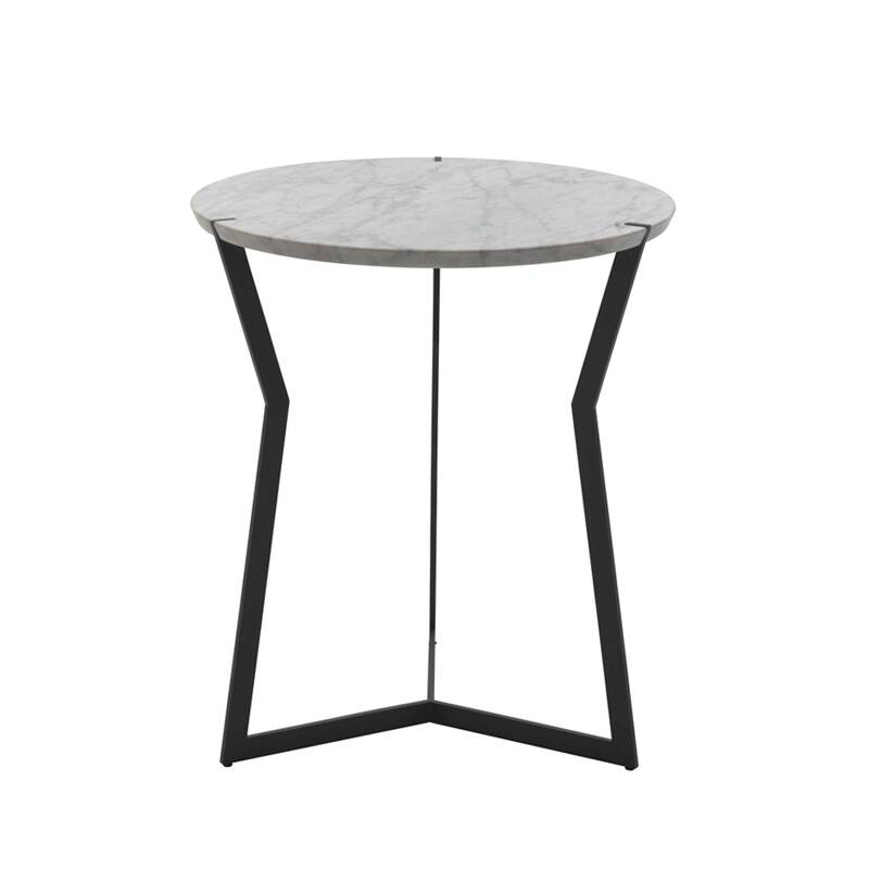 Table d'appoint guéridon STAR Noir COEDITION
