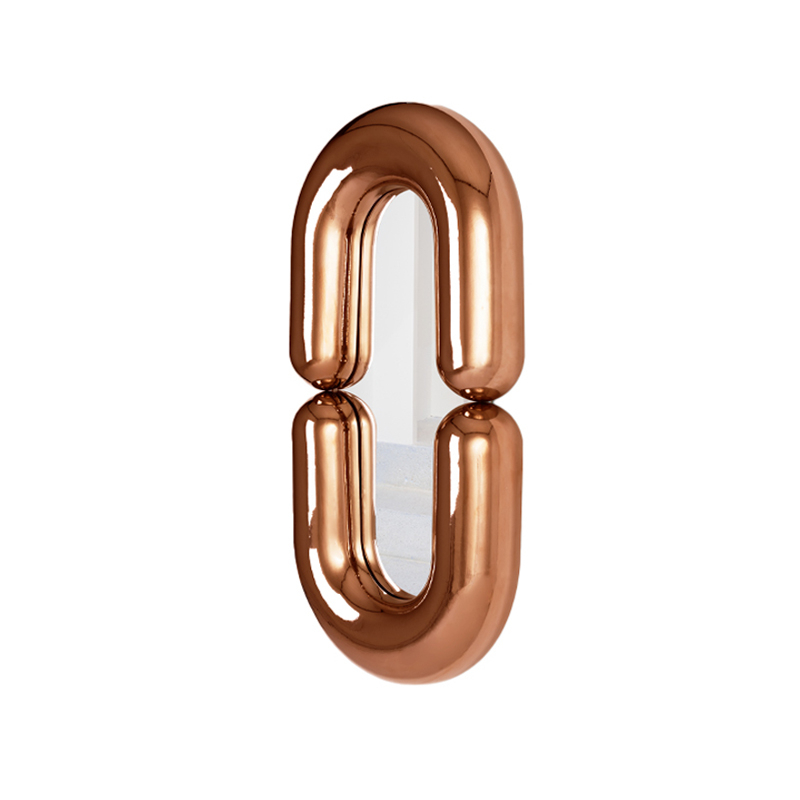 Miroir Miroir ZODIAC L Cuivre MOUSTACHE