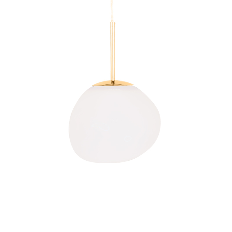 Suspension MELT MINI LED Opalin/ Or TOM DIXON
