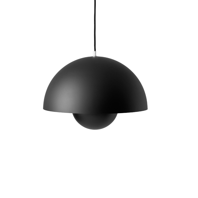 Suspension FLOWERPOT VP7 Noir mat AND TRADITION