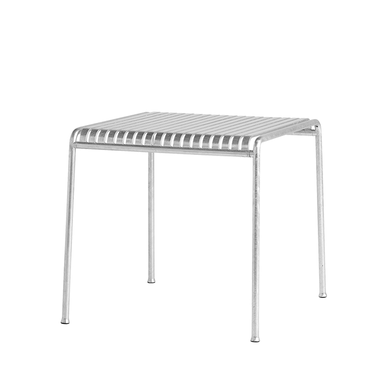 Table extérieur PALISSADE 82x90 Galvanisé HAY