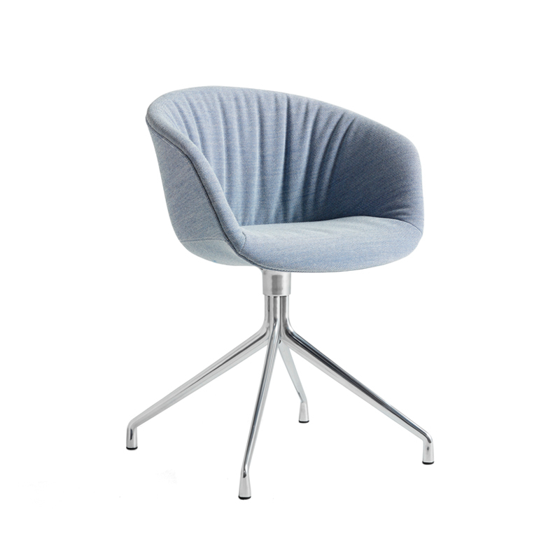 Chaise ABOUT A CHAIR AAC 21 SOFT Steelcut Trio 716 HAY