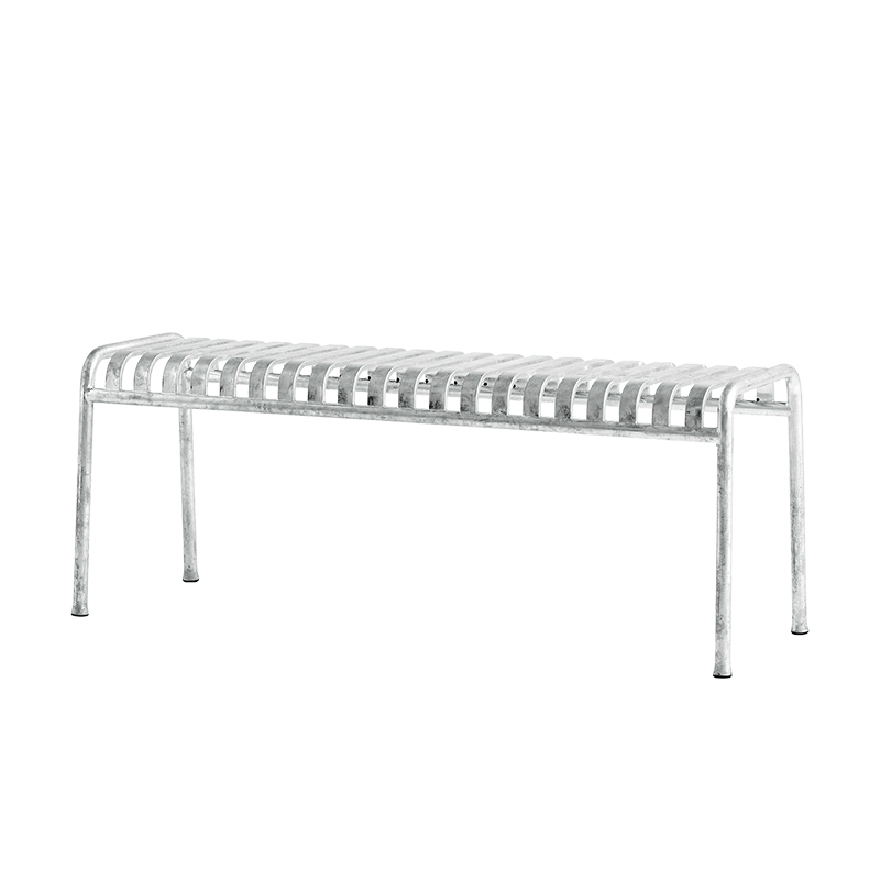 Banc PALISSADE L120 Galvanisé HAY