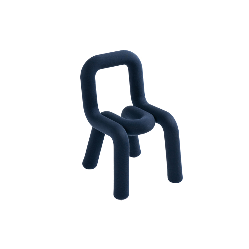 Siège enfant Chaise enfant MINI BOLD Bleu foncé MOUSTACHE