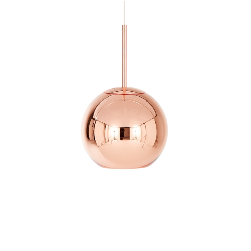 Suspension COPPER ROUND Cuivre TOM DIXON