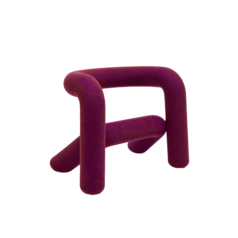 Fauteuil EXTRA BOLD Mélangé rouge bleu MOUSTACHE