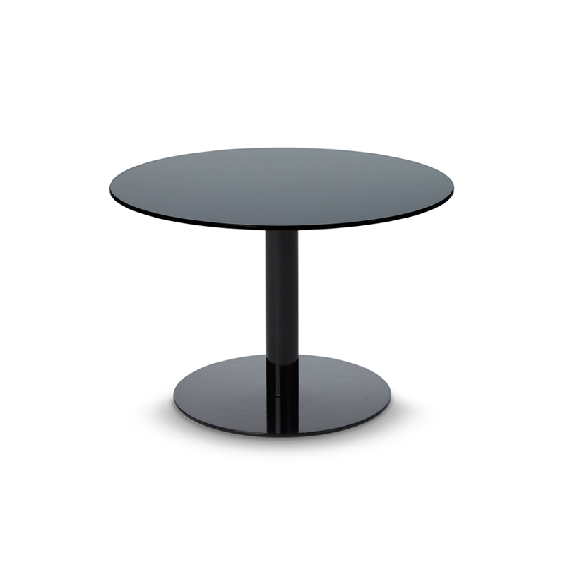 Table basse FLASH Ronde Noir brillant TOM DIXON