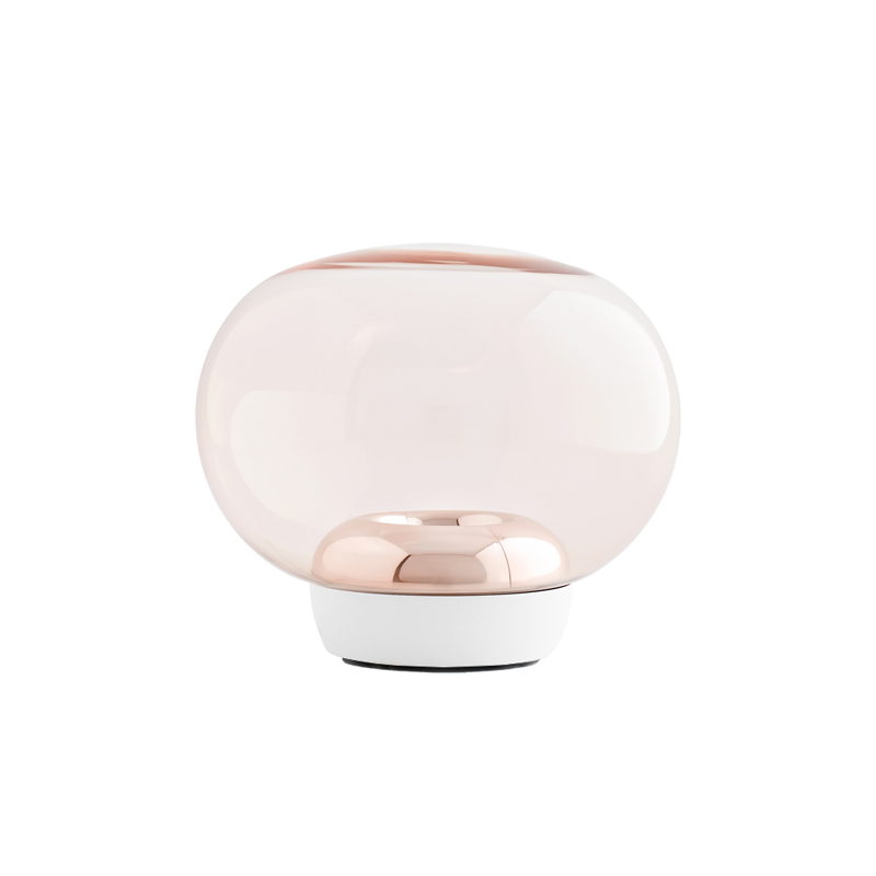 Lampe à poser LA MARIÉE Blanc/Cuivre STILNOVO