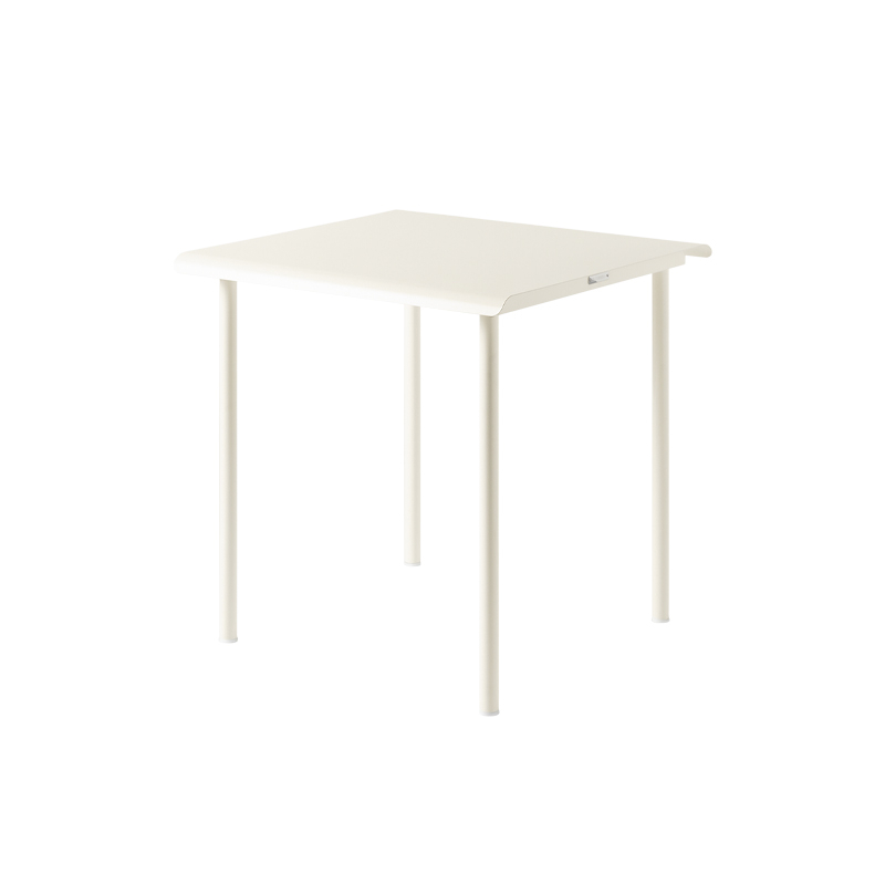 Table extérieur Table PATIO 75x75  Blanc perlé TOLIX