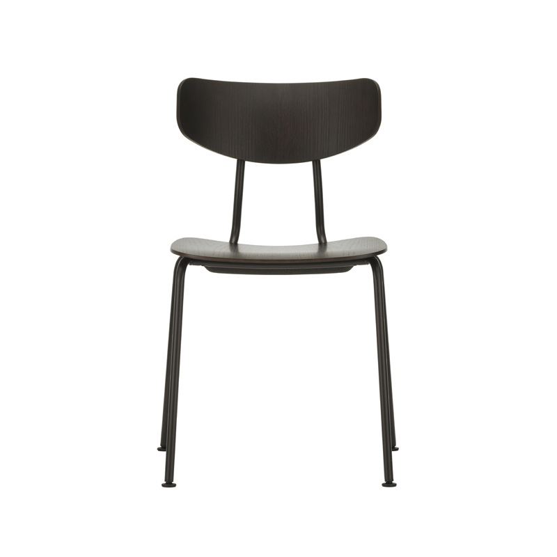 Chaise MOCA Chêne foncé VITRA
