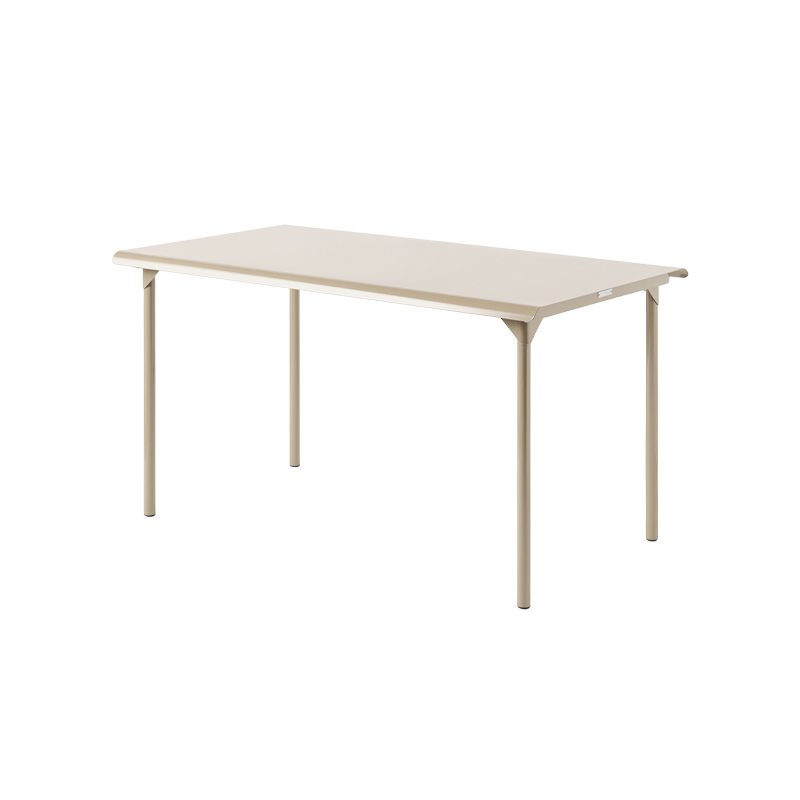 Table extérieur Table PATIO 140x80 Beige gris TOLIX