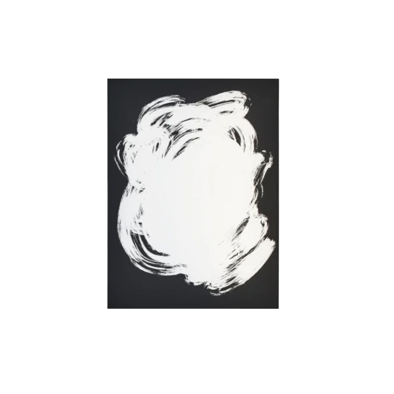 Miroir Miroir SCRIBBLE 75x100 Noir GLAS ITALIA