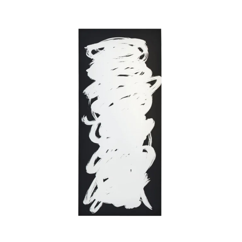 Miroir Miroir SCRIBBLE 80x180 Noir GLAS ITALIA