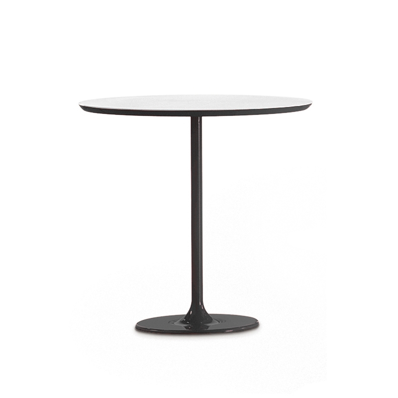 Table d'appoint guéridon DIZZIE 51x47 Noir ARPER
