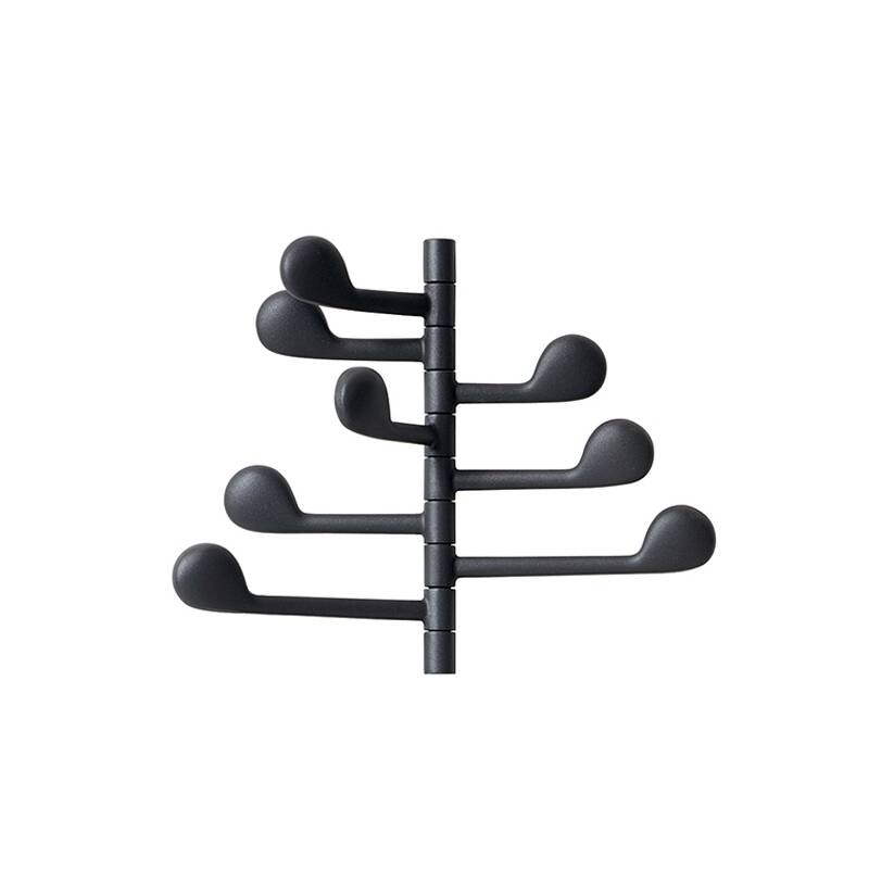 Porte-manteau Portemanteau SONG 8 bras Anthracite ARPER