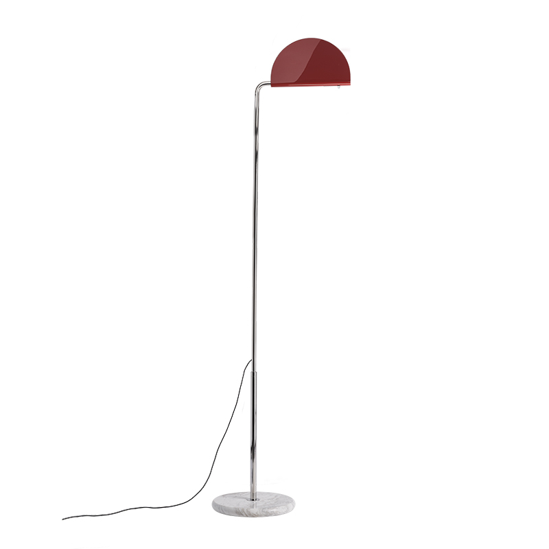 Lampadaire MEZZALUNA Rouge DCW EDITIONS