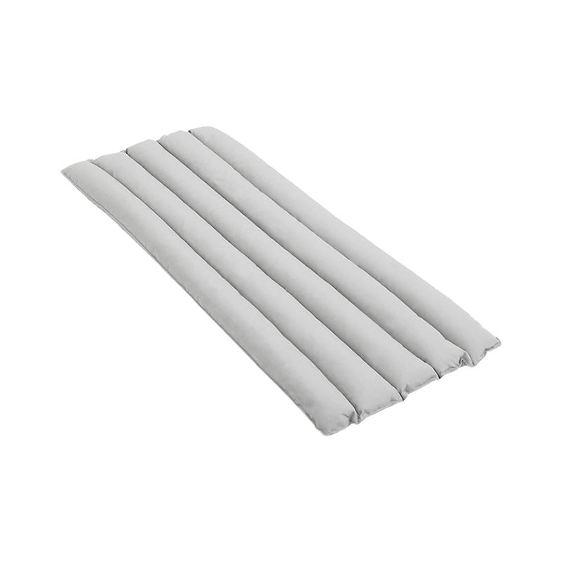 Accessoire extérieur Coussin PALISSADE SOFT QUILTED pour fauteuil dossier haut Gris clair HAY
