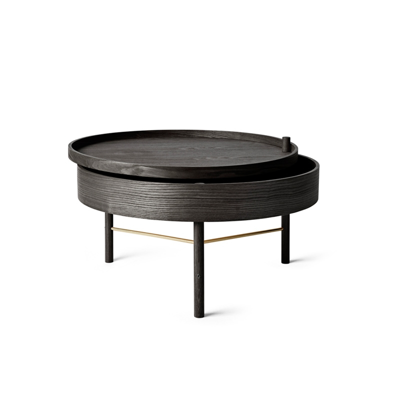 Table basse TURNING TABLE Noir AUDO COPENHAGEN