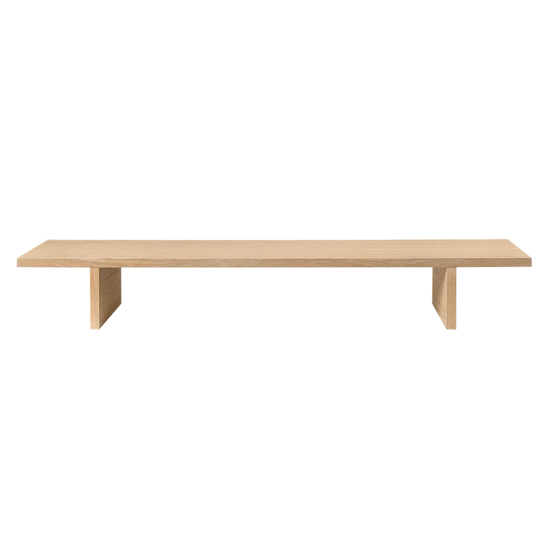 Table basse KONA L 138 Chêne naturel FERM LIVING