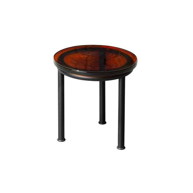 Table d'appoint guéridon ZIGO H 38 Ambre MINIFORMS