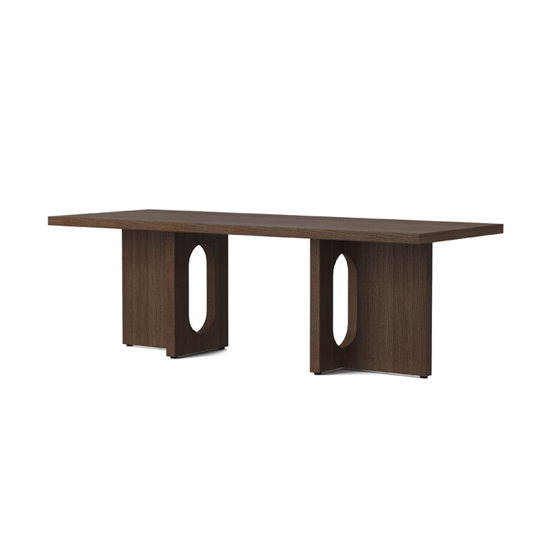 Table basse ANDROGYNE bois Chêne foncé AUDO COPENHAGEN
