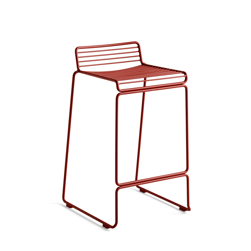 Tabouret haut HEE BARSTOOL H 65 Rouille HAY