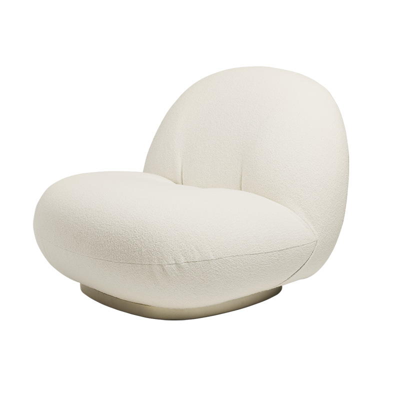 Fauteuil PACHA base pivotante Harp 024 GUBI