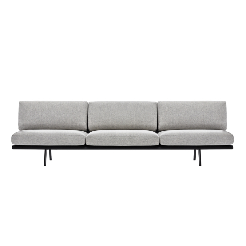 Canapé ZINTA LOUNGE 3 places Gris 110 ARPER