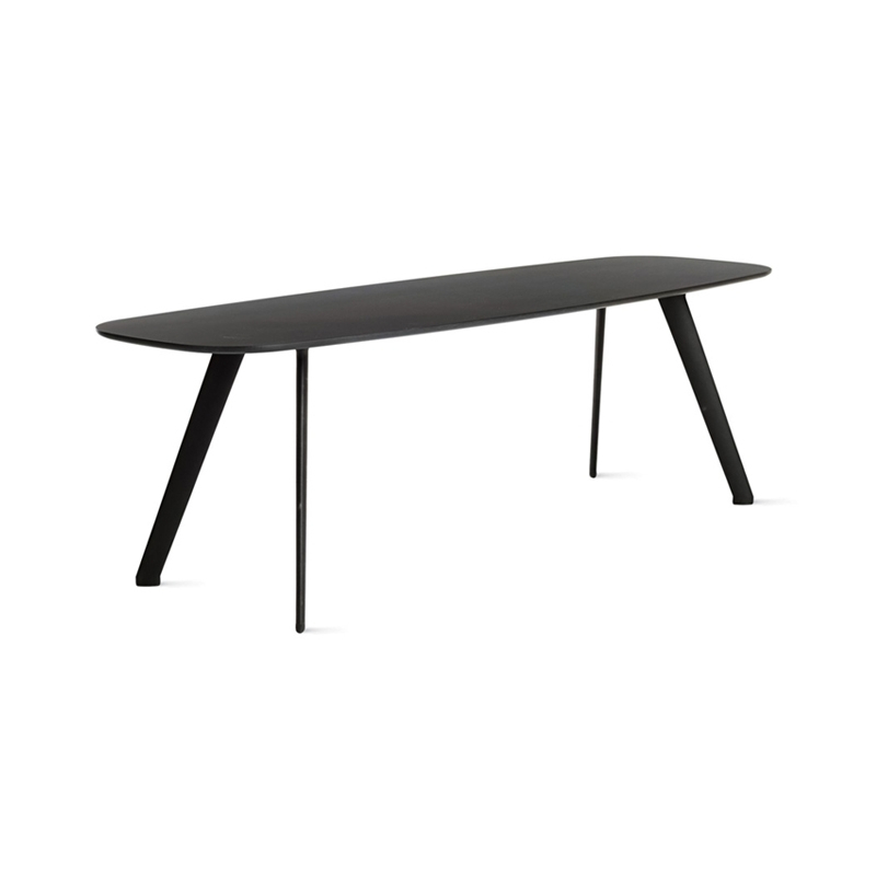 Table basse SOLAPA Fenix 38x118 Noir STUA
