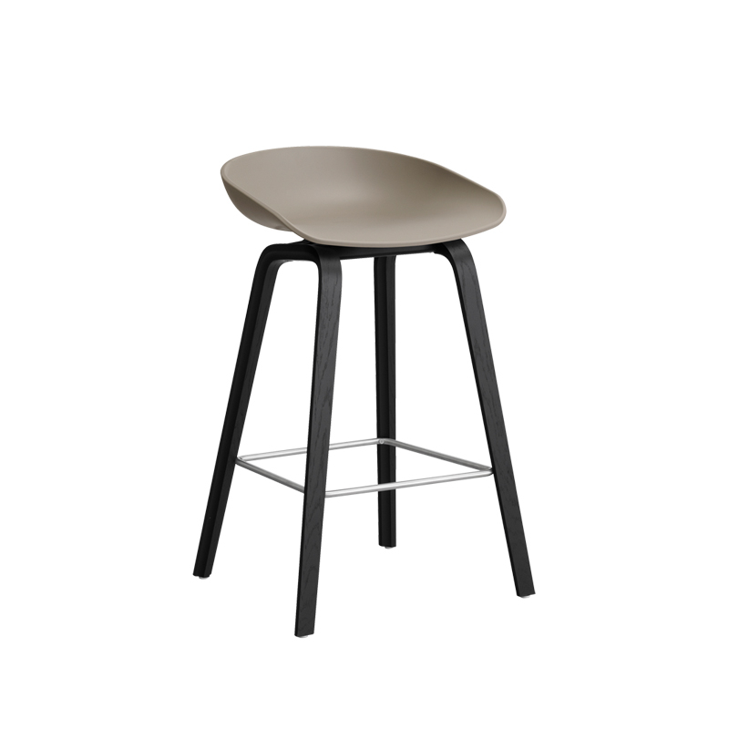 Tabouret haut ABOUT A STOOL AAS 32 H65 Khaki HAY