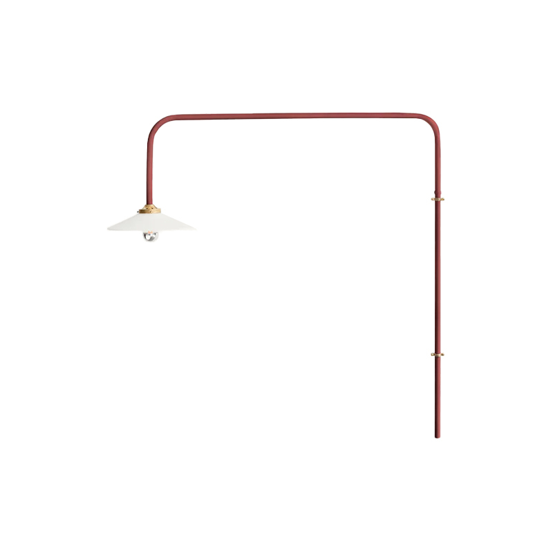 Applique HANGING LAMP N°5 Rouge foncé VALERIE OBJECTS