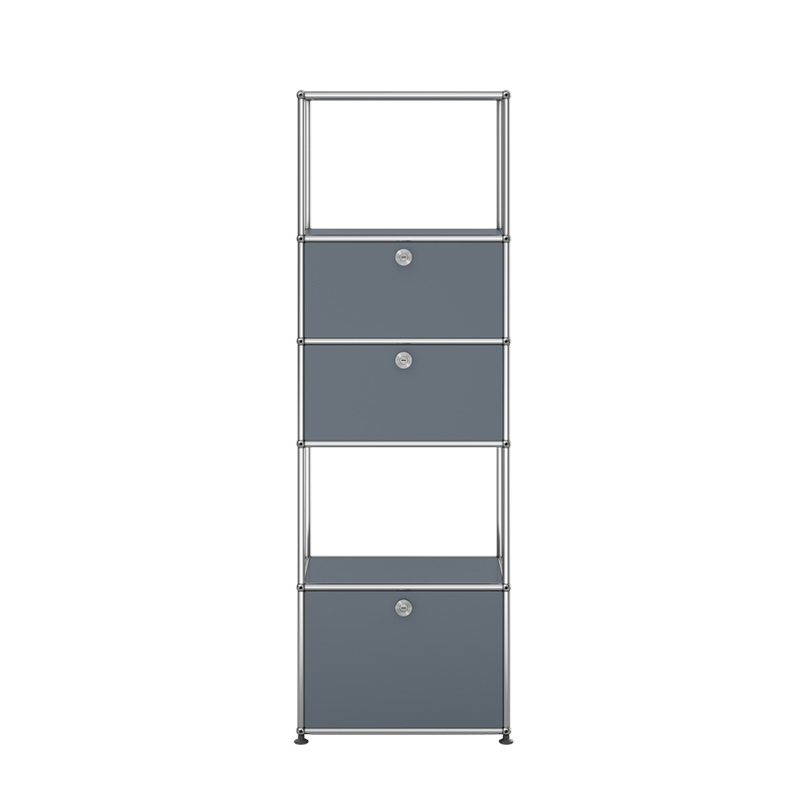 Meuble de rangement USM HALLER M52 Gris moyen USM HALLER