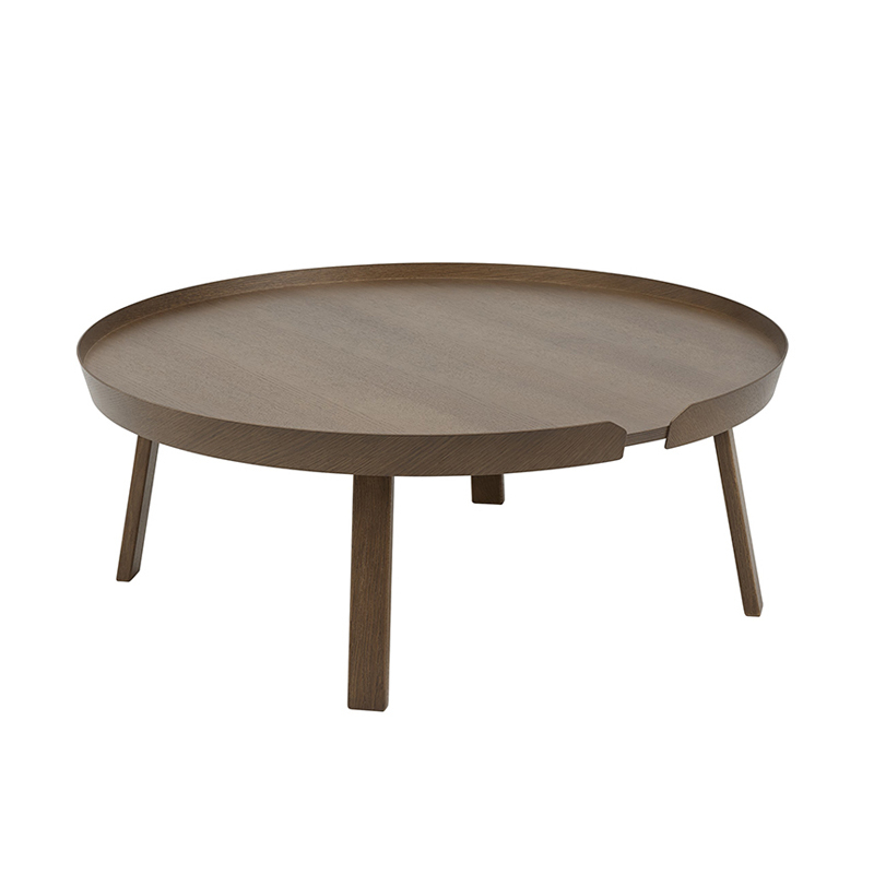 Table basse AROUND XL Brun foncé MUUTO