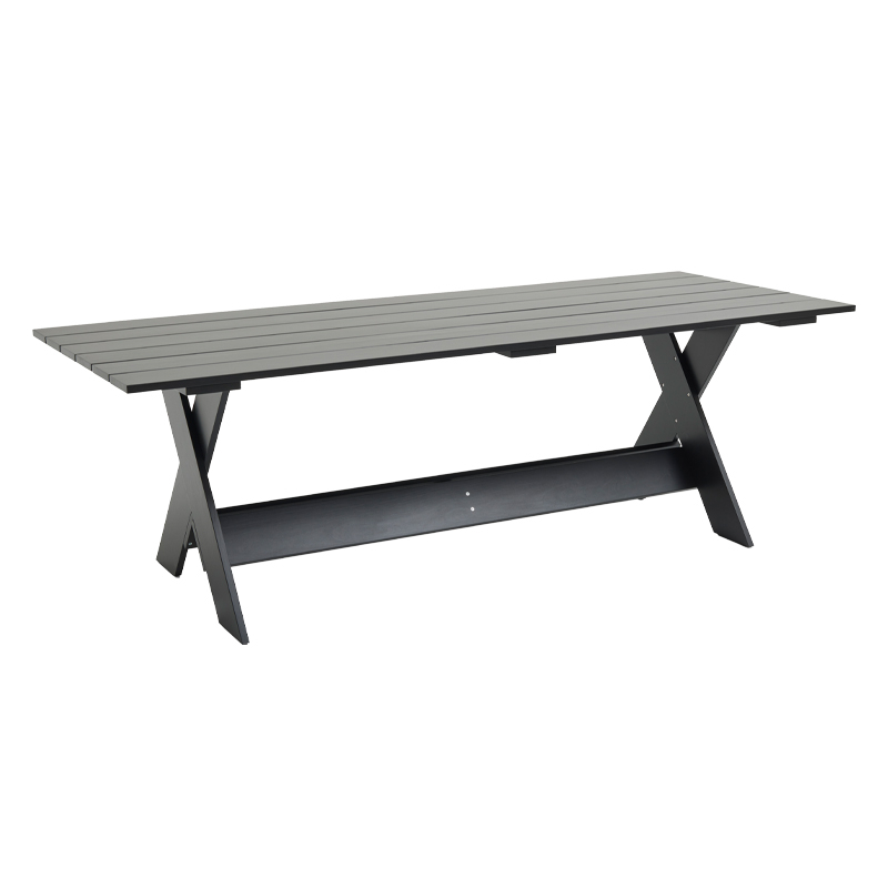 Table extérieur CRATE L 230 Noir HAY