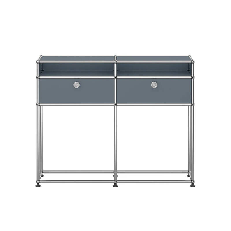 Console USM HALLER M51 Gris moyen USM HALLER