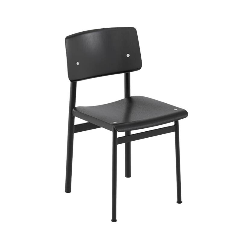 Chaise LOFT CHAIR Noir MUUTO