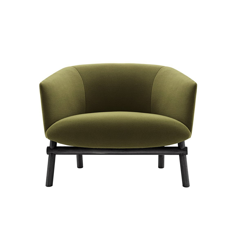 Fauteuil LIVRE Vert moss 7307 GALLOTTI & RADICE