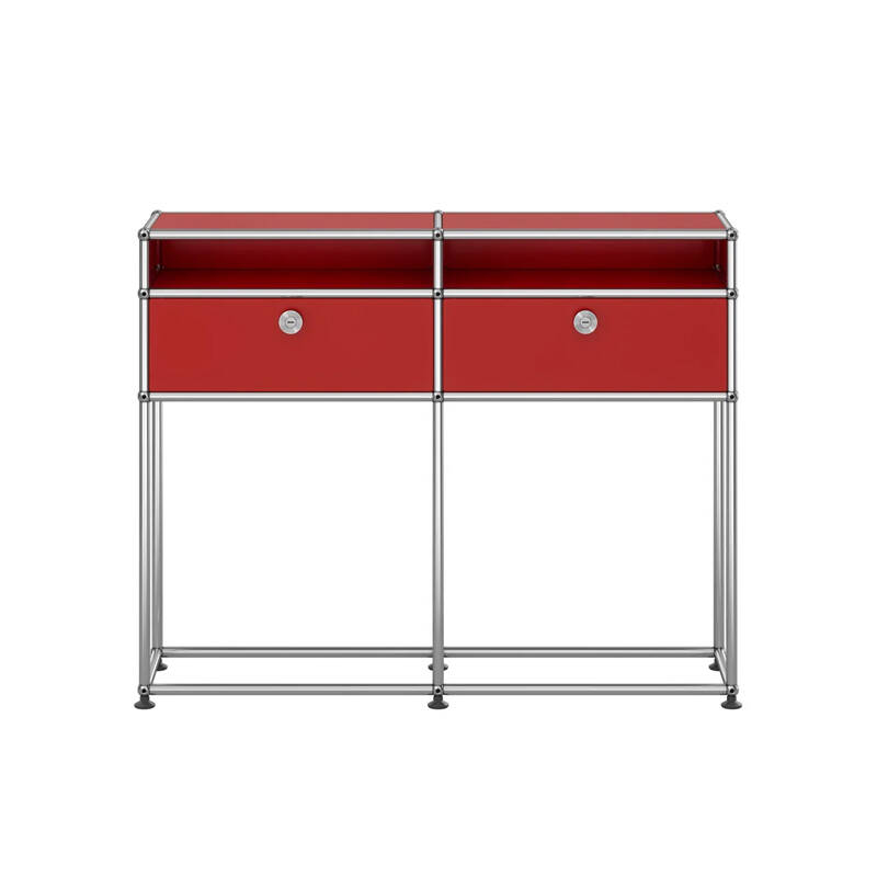 Console USM HALLER M51 Rouge rubis USM USM HALLER
