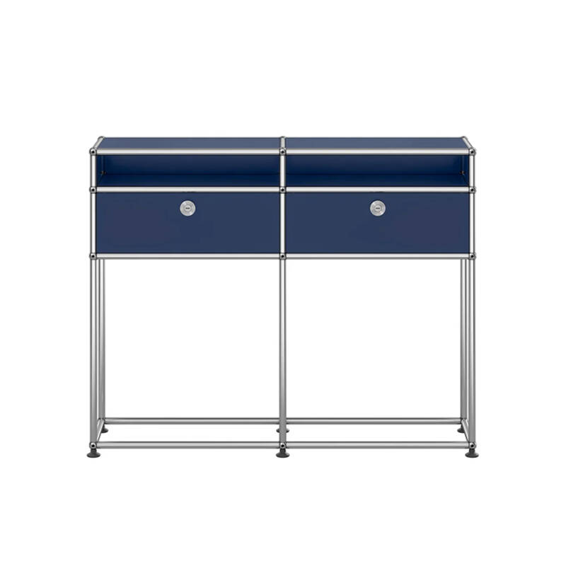 Console USM HALLER M51 Bleu acier USM HALLER