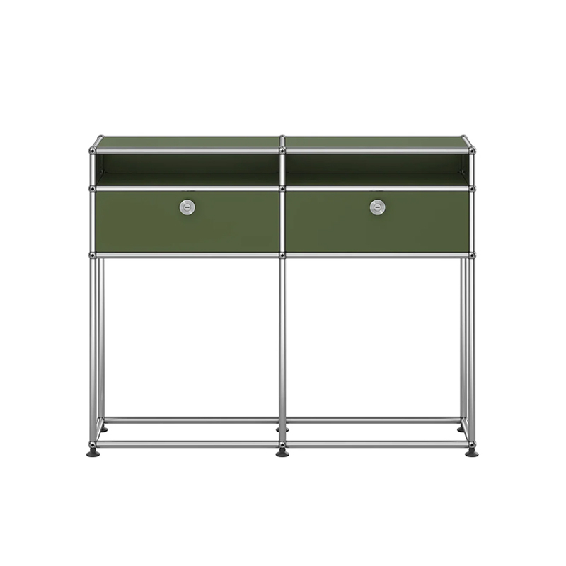 Console USM HALLER M51 Vert olive USM HALLER