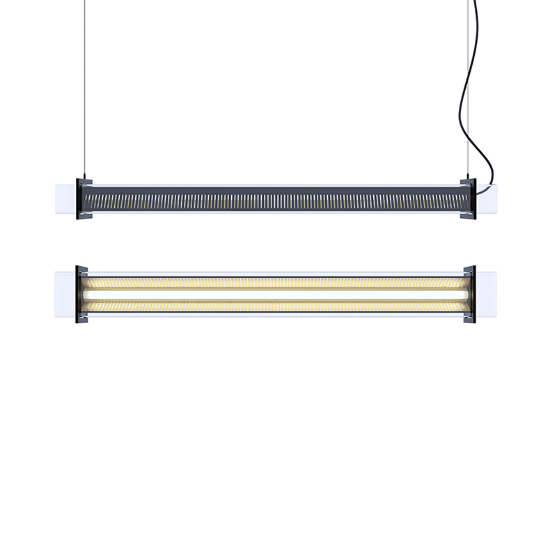 Suspension QUADRATUBE P1 Champagne SAMMODE STUDIO
