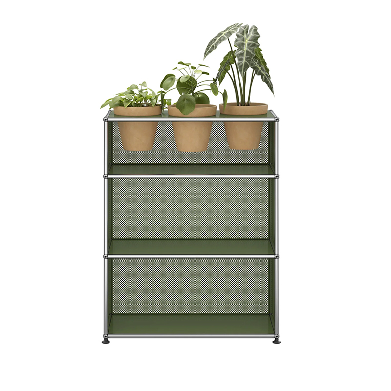 Etagère USM HALLER M56 Vert olive USM HALLER