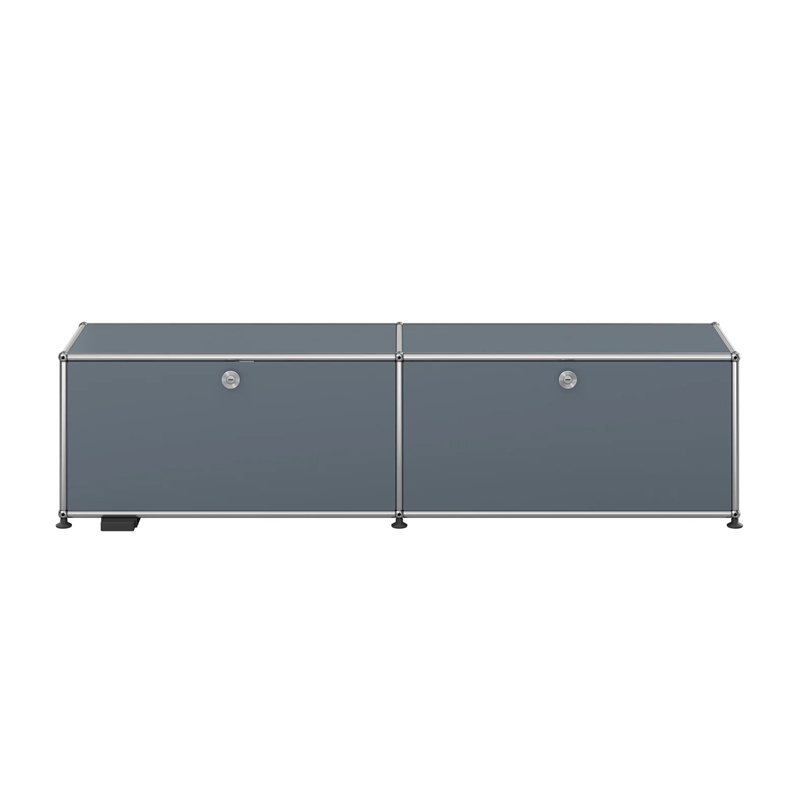 Meuble de rangement USM HALLER E M59 Gris moyen USM HALLER